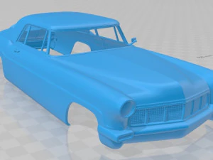 lincoln continental mark ii 1956 printable body car 3D Print Model