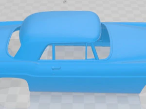 lincoln continental mark ii 1956 printable body car 3D Print Model