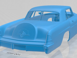 lincoln continental mark ii 1956 printable body car 3D प्रिंट मॉडल