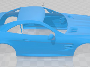 mercedes benz sl class 2015 printable body car 3Dプリントモデル