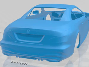 mercedes benz sl class 2015 printable body car 3D Print Model