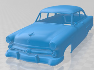 mainline 70a tudor sedan 1952 printable body car 3D-Druckmodell