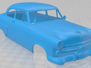 mainline 70a tudor sedan 1952 printable body car 3D Print Model