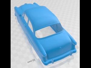 mainline 70a tudor sedan 1952 printable body car 3D Print Model