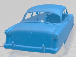 mainline 70a tudor sedan 1952 printable body car 3D Print Model