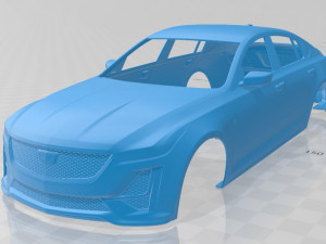 cadillac ct5 2020 printable body car 3Dプリントモデル