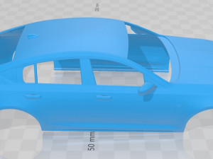 cadillac ct5 2020 printable body car Modelo de Impressão 3D