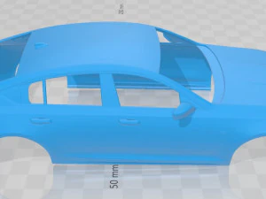 cadillac ct5 2020 printable body car 3D Print Model