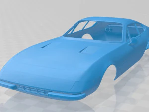 ferrari 365 daytona gtb4 1972 carrocer&iacute;a imprimible coche Modelo de impresión 3D