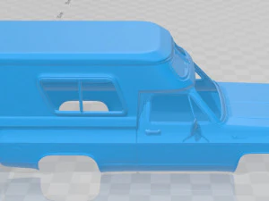 chevrolet blazer chalet 1976 printable body car 3D Print Model