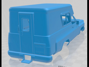 chevrolet blazer chalet 1976 printable body car Modello di stampa 3D