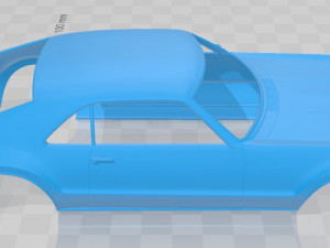 oldsmobile toronado 1966 printable body car Model do druku 3D