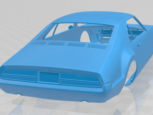 oldsmobile toronado 1966 printable body car Model do druku 3D