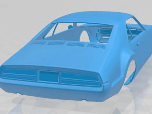 oldsmobile toronado 1966 printable body car 3D Print Model