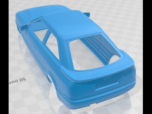 audi coupe 8b 1988 printable body car 3D printmodel
