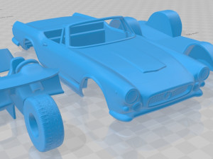 maserati 3500 spyder 1959 printable car Modello di stampa 3D