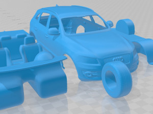 audi q5 2009 printable car Modelo de impresión 3D