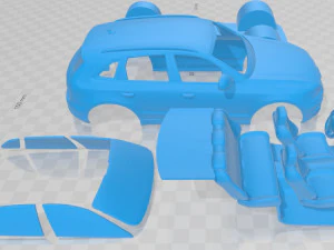 audi q5 2009 printable car 3D Print Model