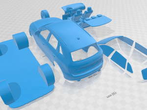 audi q5 2009 printable car Modelo de impresión 3D