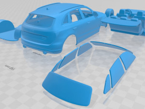 audi q5 2009 printable car Modelo de impresión 3D