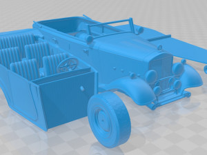 mercedes benz g4 offroader 1939 printable car 3D 프린트 모델