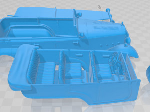 mercedes benz g4 offroader 1939 printable car 3D 프린트 모델