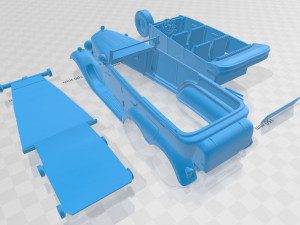 mercedes benz g4 offroader 1939 printable car 3D 프린트 모델