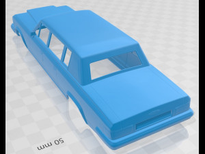 zil 4104 1978 printable body car 3D 프린트 모델
