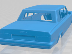zil 4104 1978 printable body car 3D 프린트 모델