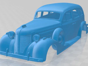zis 101a 1939 printable body car 3D Print Model