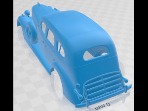 zis 101a 1939 printable body car 3D Принт Модель