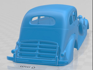 zis 101a 1939 printable body car 3D Принт Модель