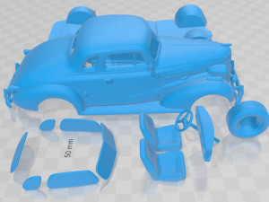 chevrolet master deluxe ga 1937 printable car 3D 打印模型