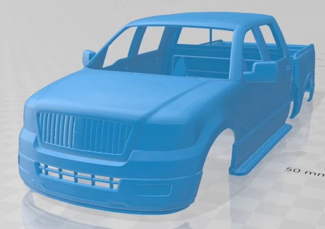 mark lt 2005 printable body car 3D Print Model .c4d .max .obj .3ds .fbx .stl .blend 