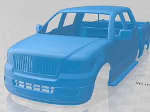 mark lt 2005 printable body car 3D प्रिंट मॉडल