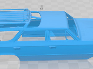 oldsmobile vista cruiser 1964 printable body car 3D Принт Модель
