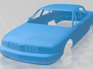 oldsmobile 98 1991 printable body car 3D Print Model