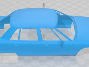 oldsmobile 98 1991 printable body car Modelo de impresión 3D