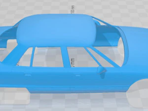 oldsmobile 98 1991 printable body car 3D Print Model