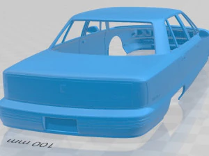 oldsmobile 98 1991 printable body car 3D Print Model