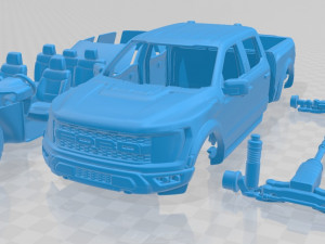 f-150 raptor 2021 printable car 3D Print Model