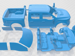 f-150 raptor 2021 printable car 3D Print Model