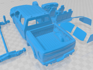 f-150 raptor 2021 printable car 3D Print Model