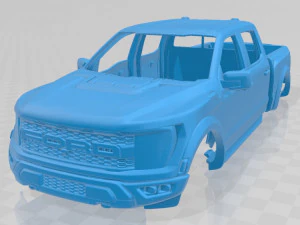 Carrozzeria stampabile f-150 raptor 2021 Modello di stampa 3D