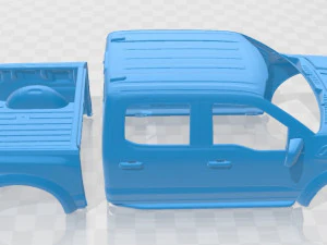 Carrozzeria stampabile f-150 raptor 2021 Modello di stampa 3D
