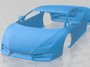huracan lp580-2 2017 carrocer&iacute;a imprimible coche Modelo de impresión 3D