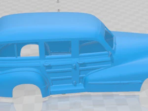 oldsmobile special 66 68 station wagon 1947 printable body car 3D Print Model