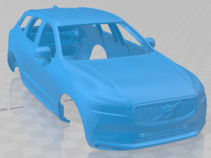 Volvo xc60 2018 printable body car 3D प्रिंट मॉडल