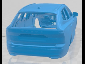 Volvo xc60 2018 printable body car 3D प्रिंट मॉडल