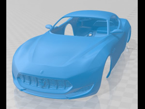 maserati alfieri 2014 printable body car Modelo de Impressão 3D